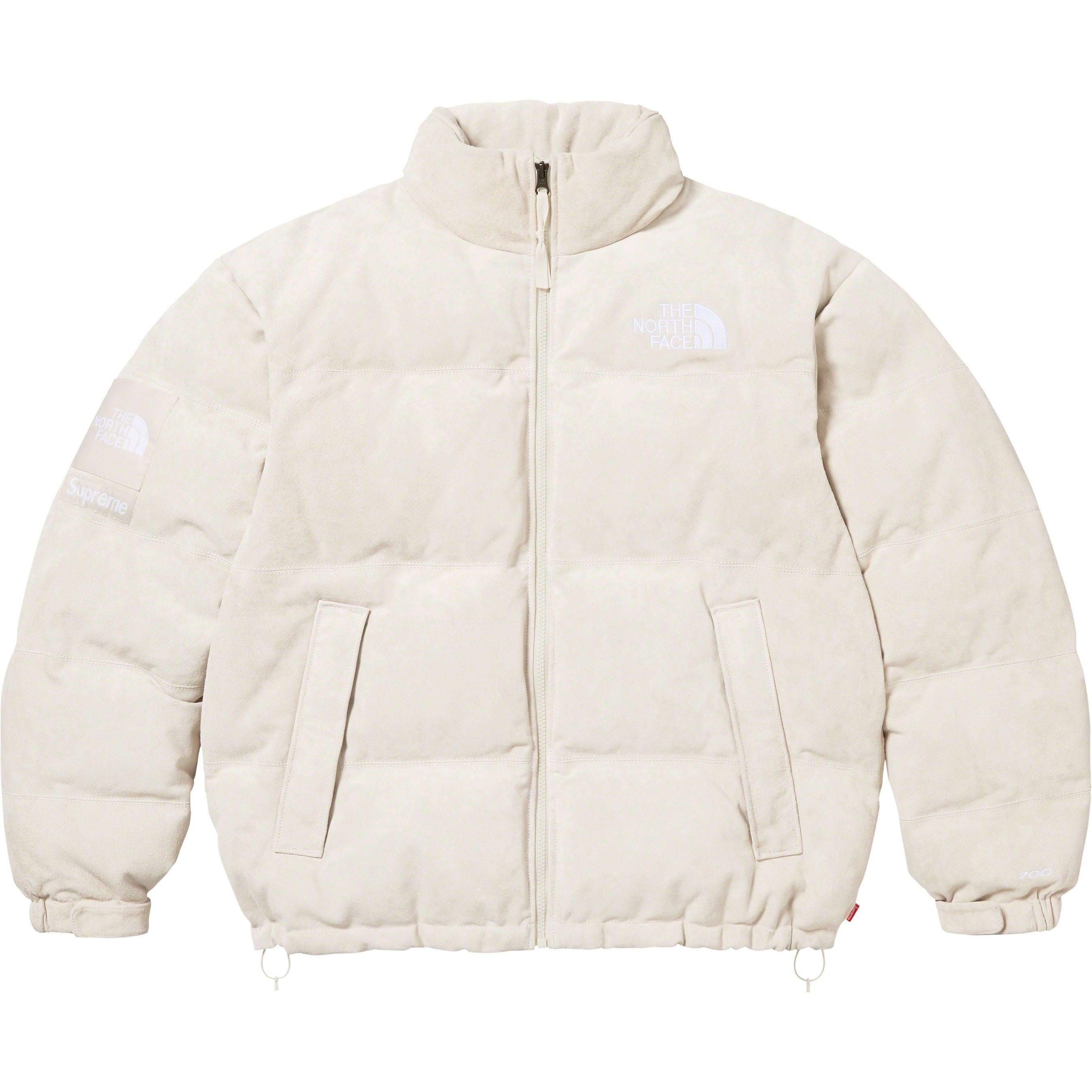 Supreme®/The North Face® Suede Nuptse Jacket view 4